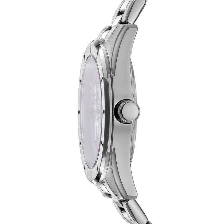 Chambers Midi Quartz Silver Round Dial Women's Watch - DK1L016M0045