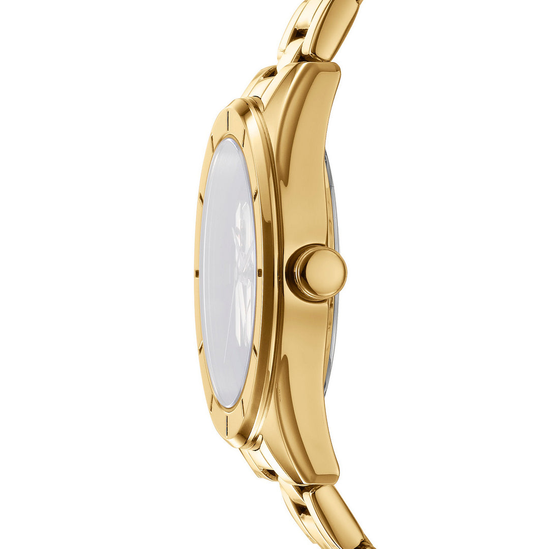 Chambers Midi Quartz Silver Round Dial Women's Watch - DK1L016M0065