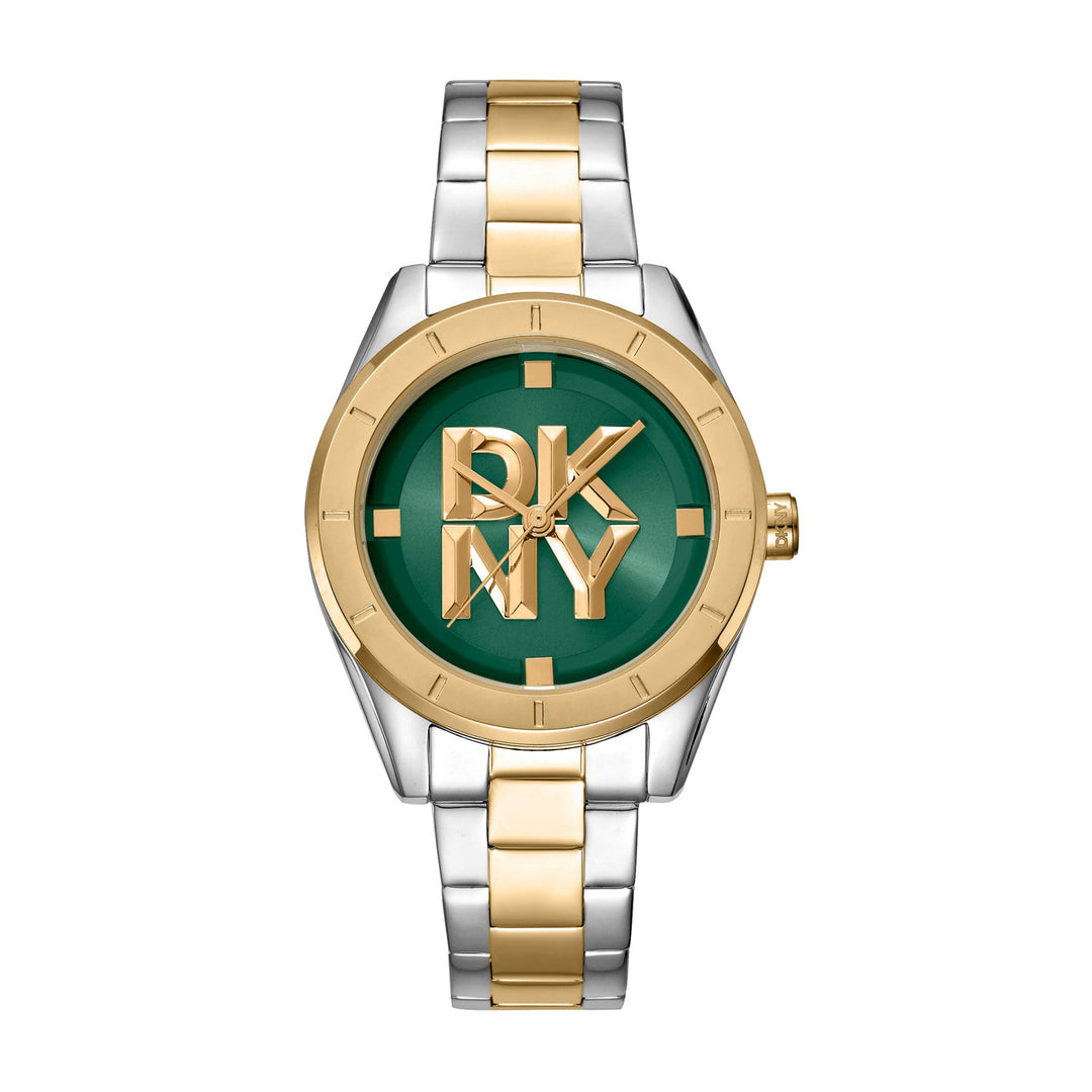Chambers Midi Quartz Green Round Dial Women's Watch - DK1L016M0095