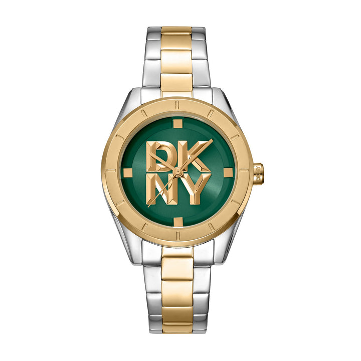 Chambers Midi Quartz Green Round Dial Women's Watch - DK1L016M0095