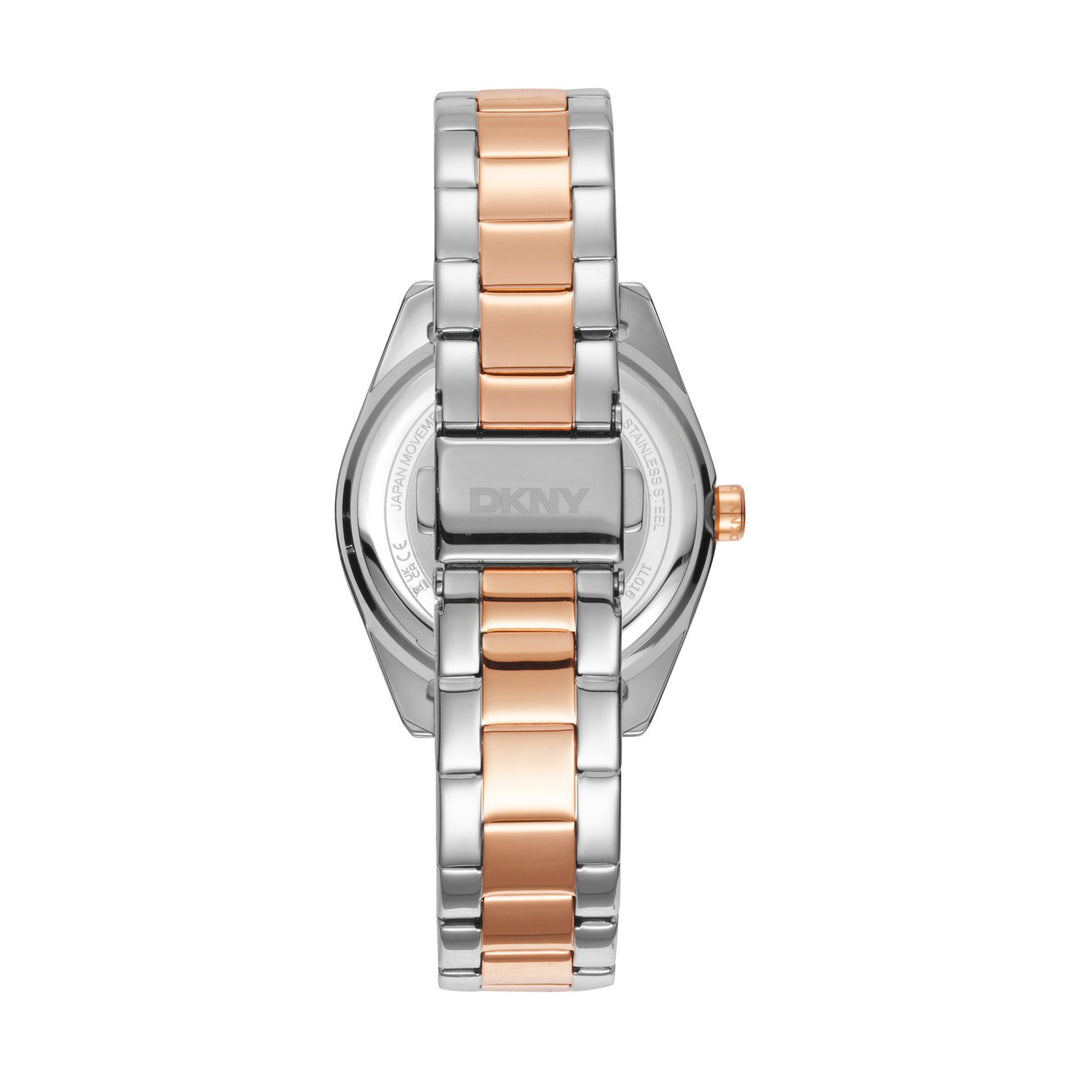 Chambers Midi Quartz Silver Round Dial Women's Watch - DK1L016M0105