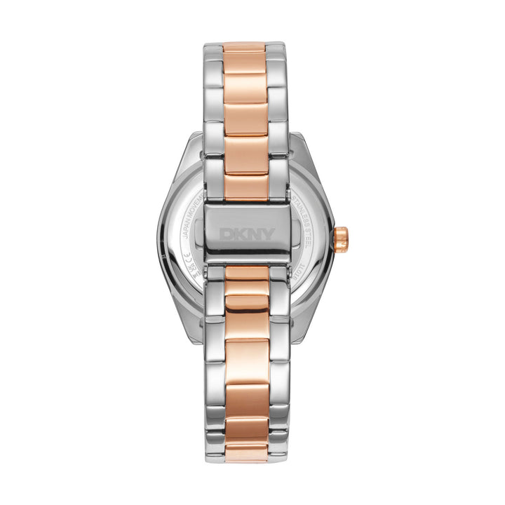 Chambers Midi Quartz Silver Round Dial Women's Watch - DK1L016M0105