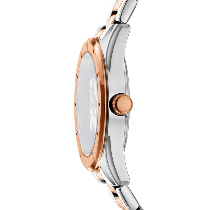 Chambers Midi Quartz Silver Round Dial Women's Watch - DK1L016M0105