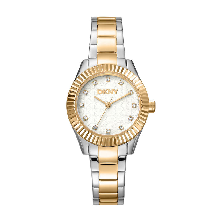 Chambers Glitz Quartz Silver Round Dial Women's Watch - DK1L017M0075