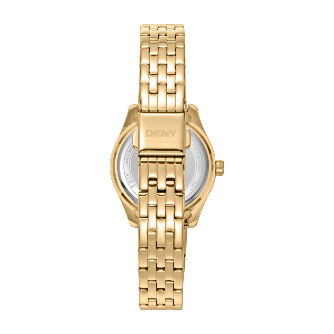 Everyday Quartz Gold Round Dial Women's Watch - DK1L017M1065