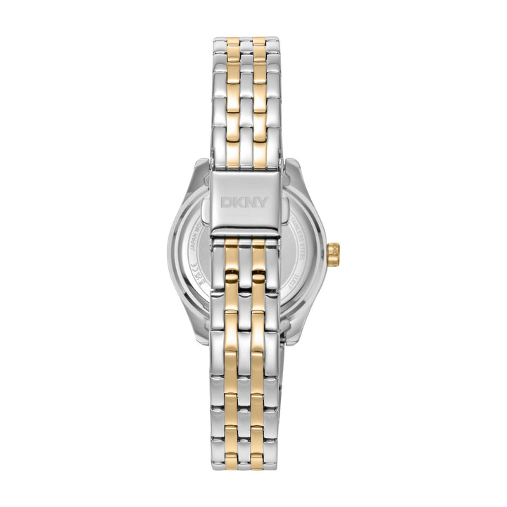 Everyday Quartz Silver Round Dial Women's Watch - DK1L017M1085