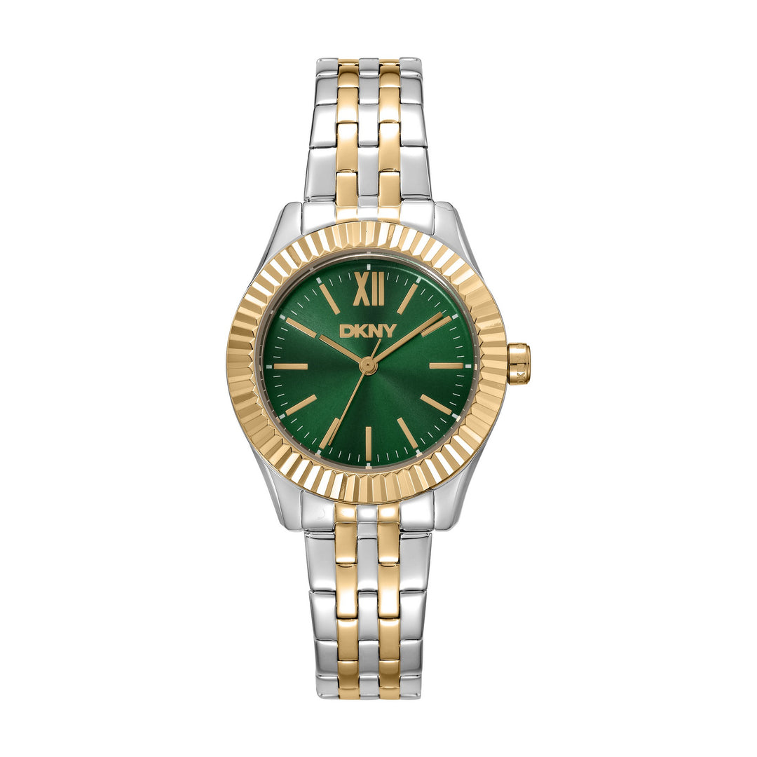 Everyday Quartz Green Round Dial Women's Watch - DK1L017M1095