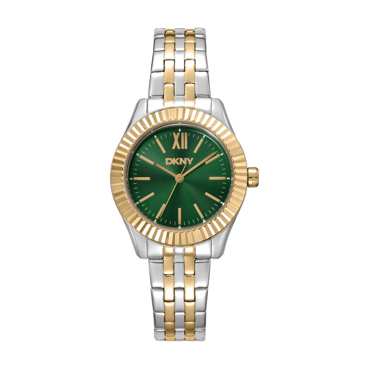 Everyday Quartz Green Round Dial Women's Watch - DK1L017M1095