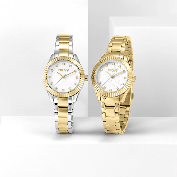 Everyday Quartz Green Round Dial Women's Watch - DK1L017M1095