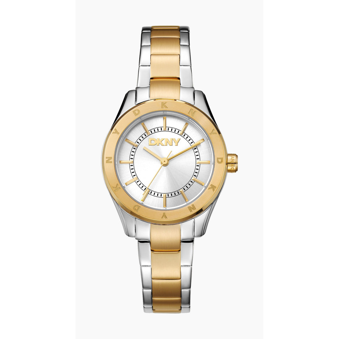 Chambers Sport Quartz Silver Round Dial Women's Watch - DK1L018M0055