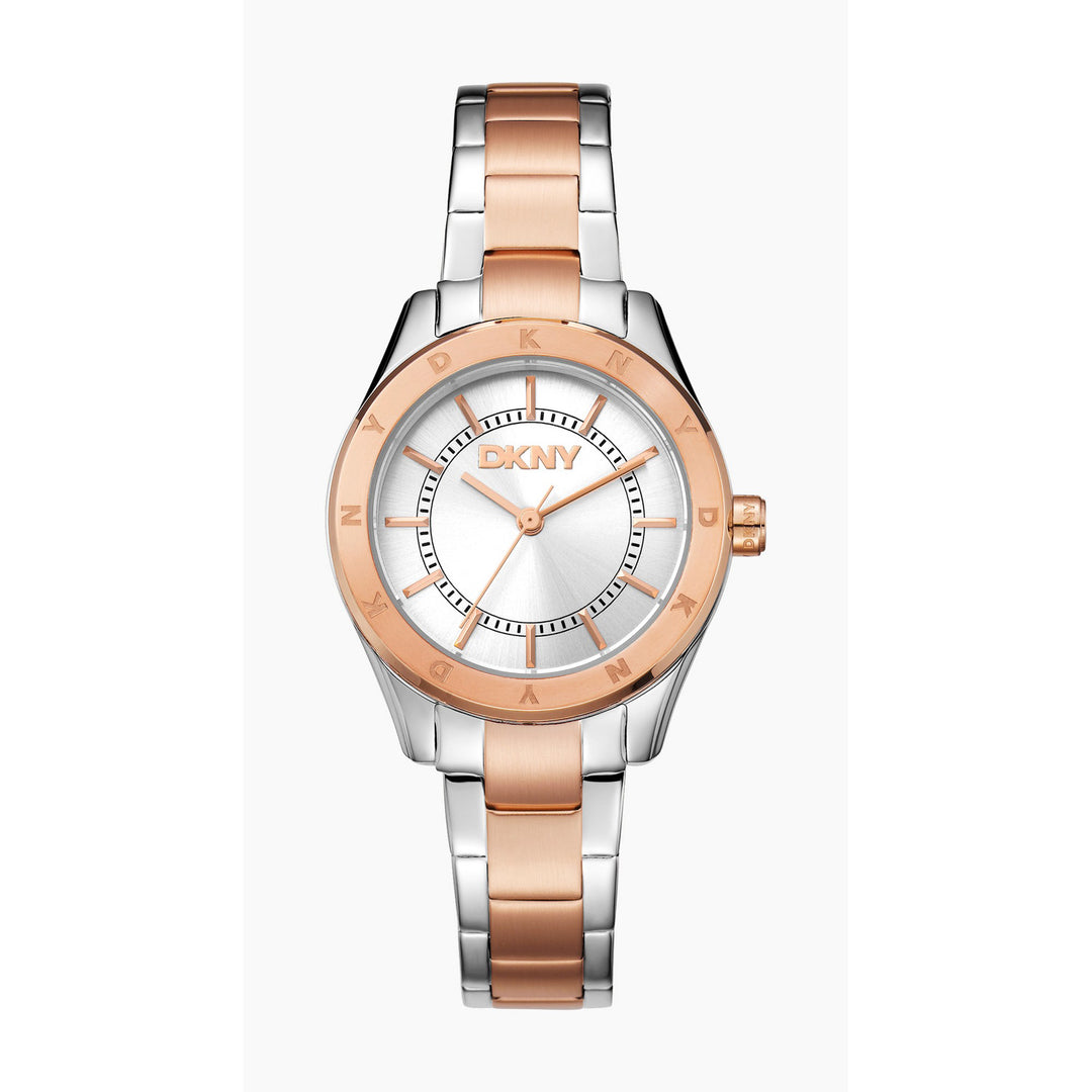 Chambers Sport Quartz Silver Round Dial Women's Watch - DK1L018M0075