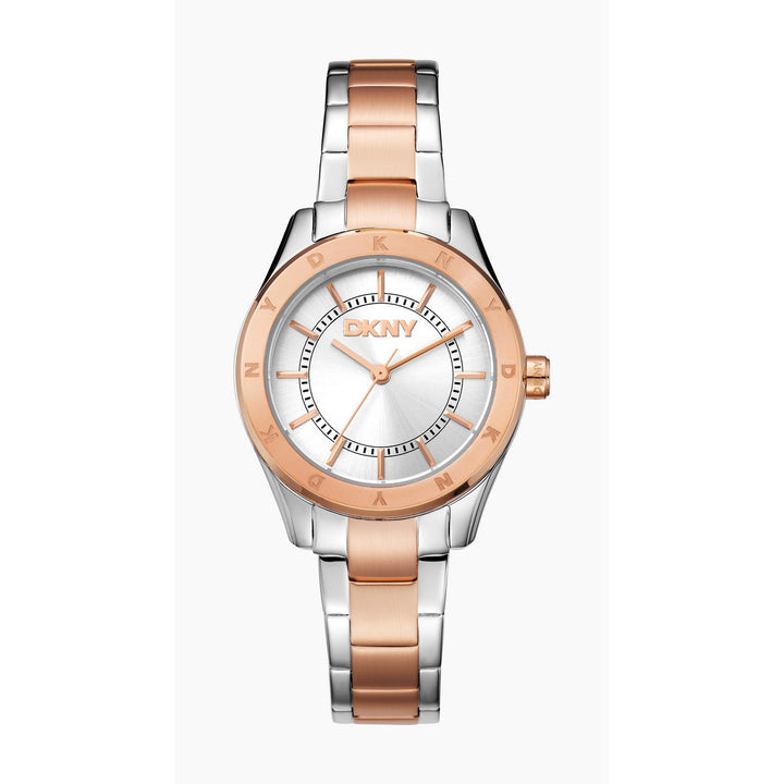 Chambers Sport Quartz Silver Round Dial Women's Watch - DK1L018M0075