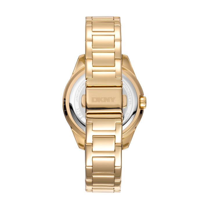 Park Ave Glitz Quartz Gold Round Dial Women's Watch - DK1L019M0035