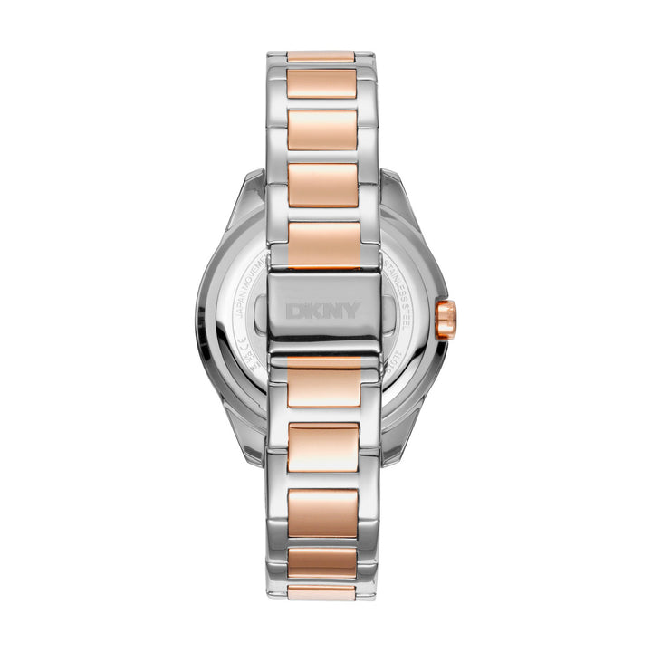 Park Ave Glitz Quartz Silver Round Dial Women's Watch - DK1L019M0075