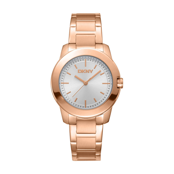 Park Ave Midi Quartz Silver Round Dial Women's Watch - DK1L020M0055