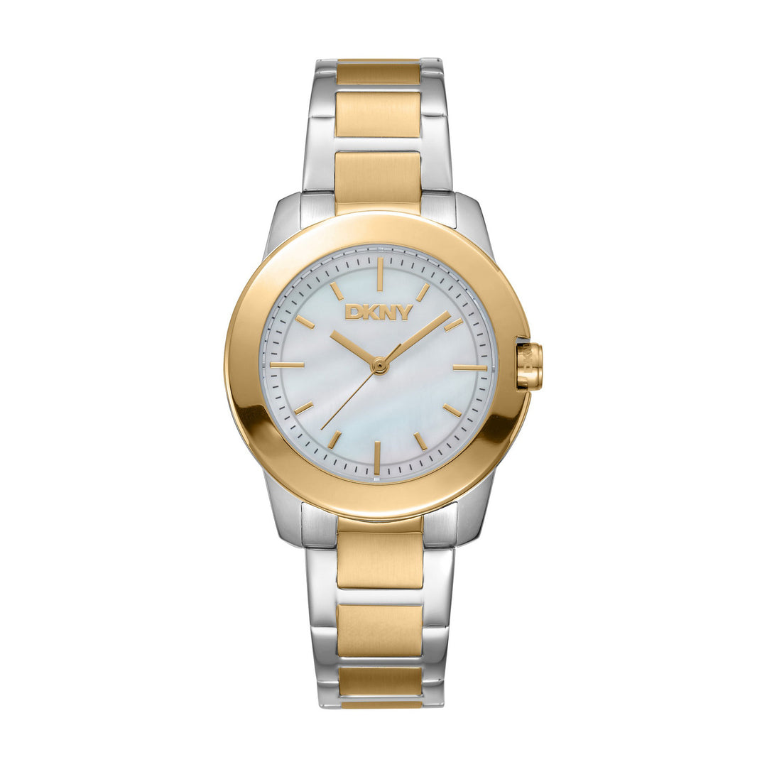 Park Ave Midi Quartz White Round Dial Women's Watch - DK1L020M0065