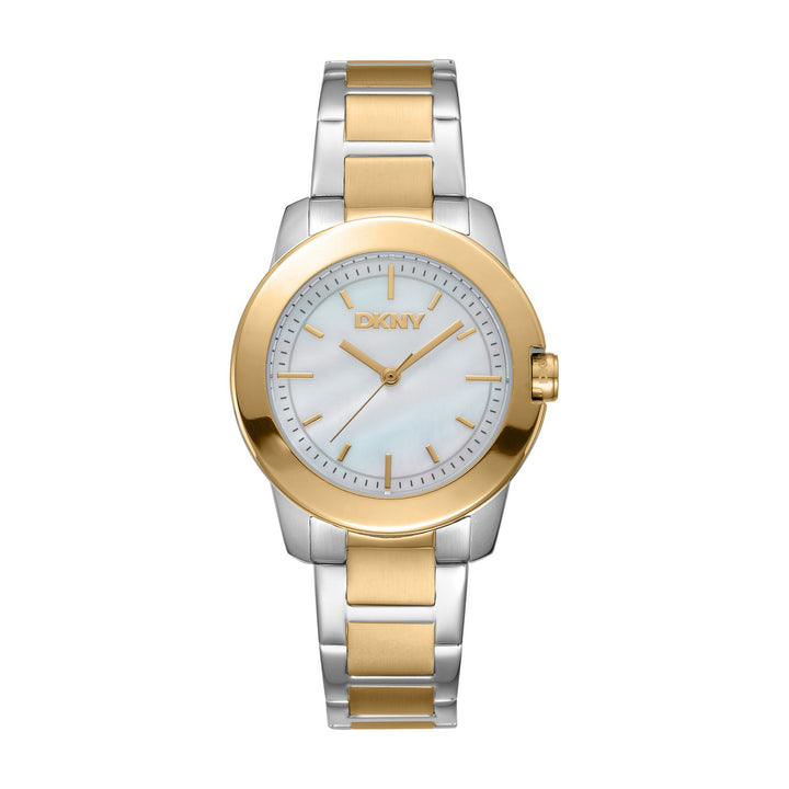 Park Ave Midi Quartz White Round Dial Women's Watch - DK1L020M0065