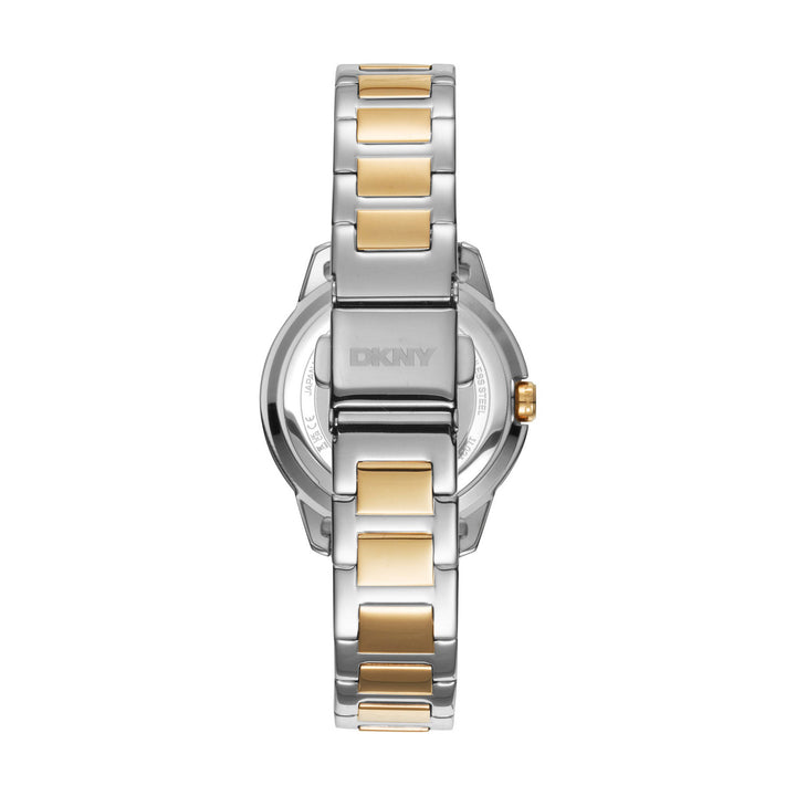 Park Ave Logo Quartz Silver Round Dial Women's Watch - DK1L021M0075