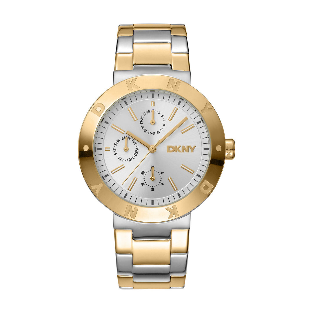 Eastside Maxi Multifunction Silver Round Dial Women's Watch - DK1L022M0055