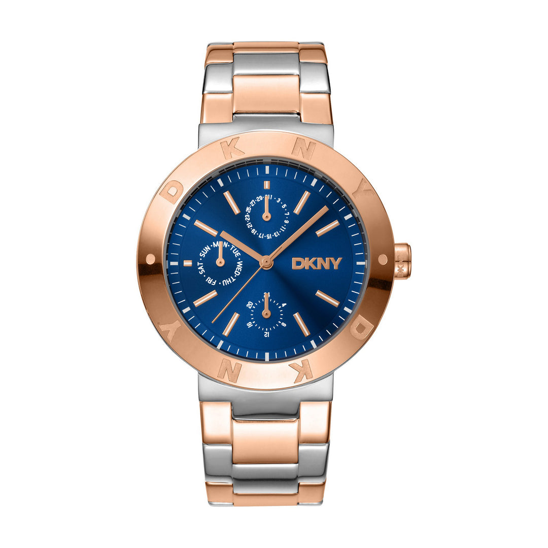 Eastside Maxi Multifunction Blue Round Dial Women's Watch - DK1L022M0075