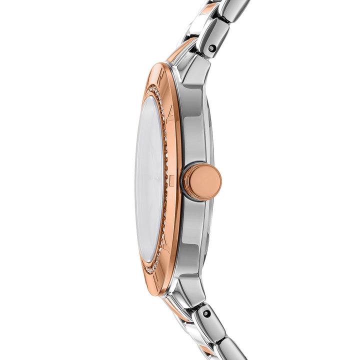 Eastside Logo Quartz Blue Round Dial Women's Watch - DK1L023M0075
