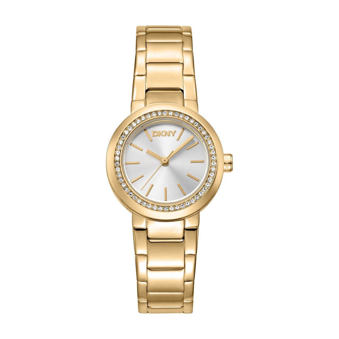 Eastside Mini Quartz Silver Round Dial Women's Watch - DK1L024M0135
