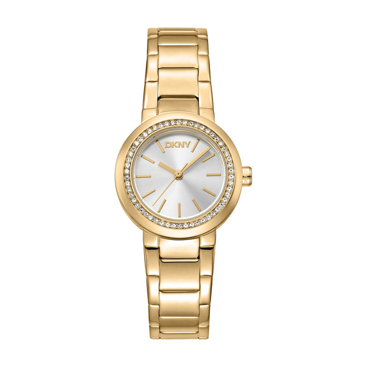 Eastside Mini Quartz Silver Round Dial Women's Watch - DK1L024M0135