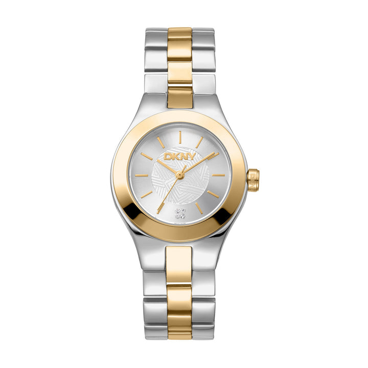 Parsons Midi Quartz Silver Round Dial Women's Watch - DK1L026M0065