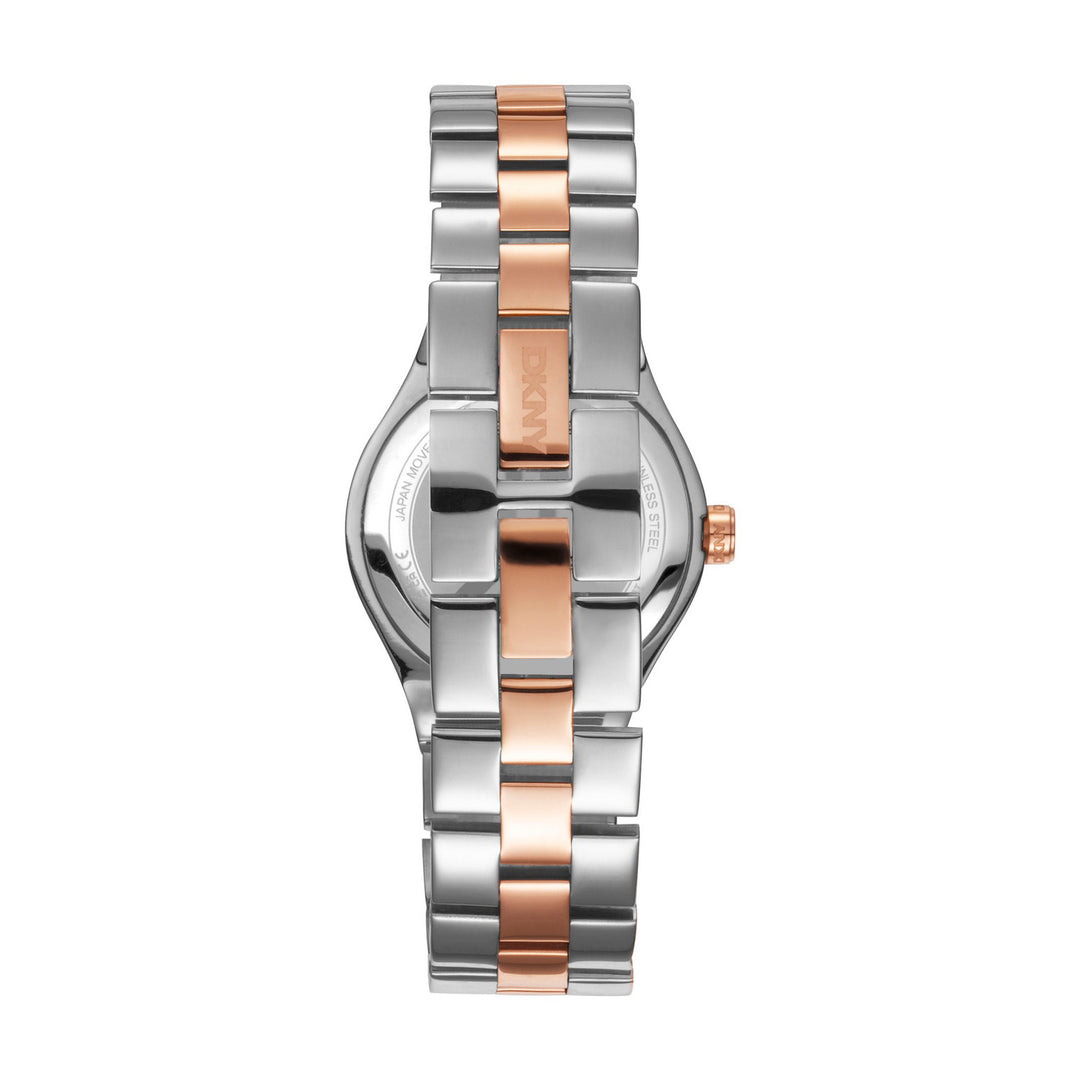 Parsons Midi Quartz Silver Round Dial Women's Watch - DK1L026M0075