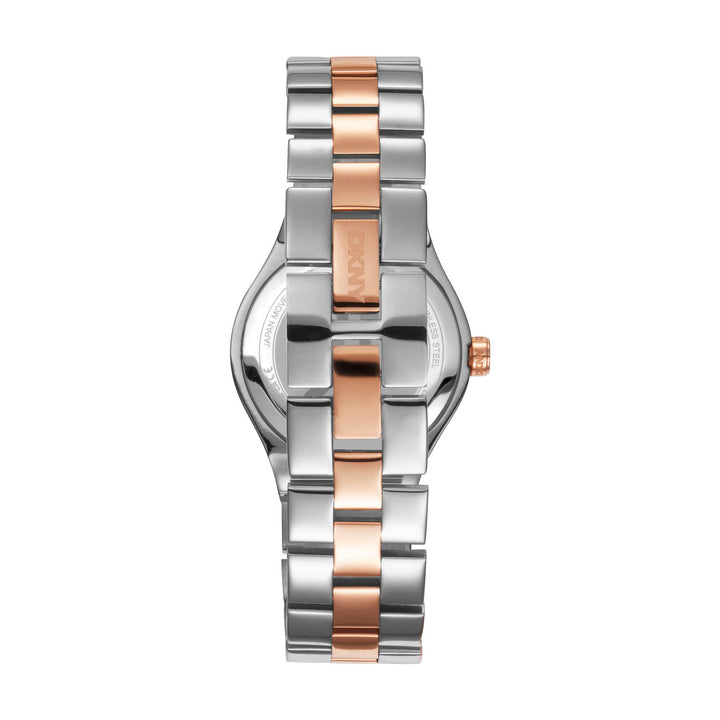 Parsons Midi Quartz Silver Round Dial Women's Watch - DK1L026M0075