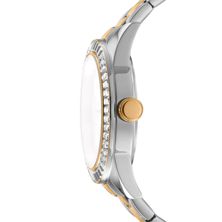 Nolita Multi Glitz Multifunction Silver Round Dial Women's Watch - DK1L027M0075