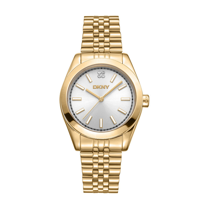 Nolita Midi Quartz Silver Round Dial Women's Watch - DK1L029M0055