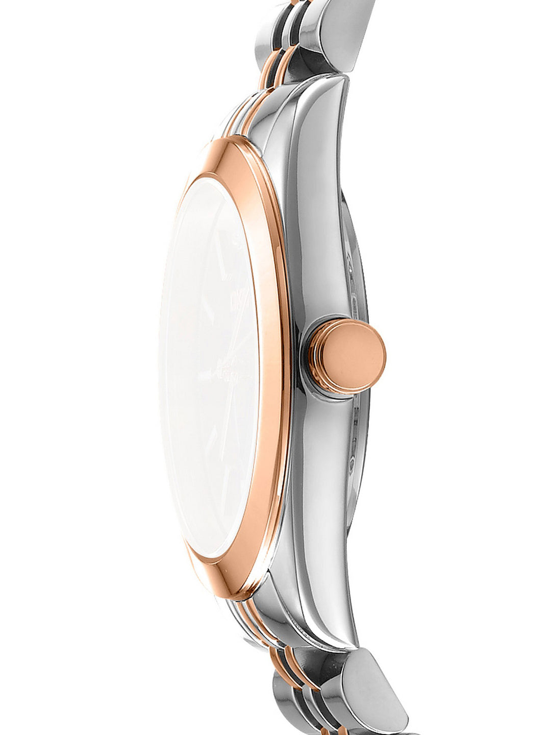 Nolita Midi Quartz White Round Dial Women's Watch - DK1L029M0095