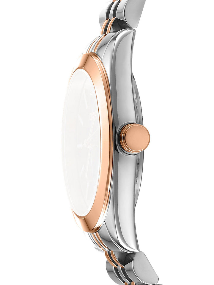 Nolita Midi Quartz White Round Dial Women's Watch - DK1L029M0095