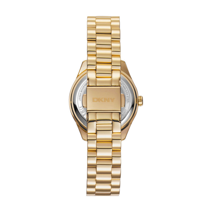 Astoria Logo Quartz White Round Dial Women's Watch - DK1L033M0065