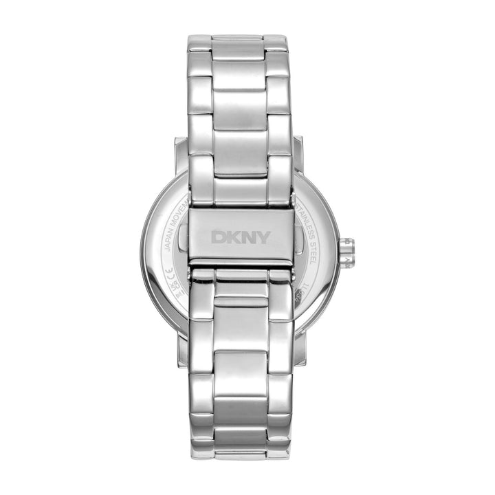 Soho Maxi Quartz Silver Round Dial Women's Watch - DK1L034M0035