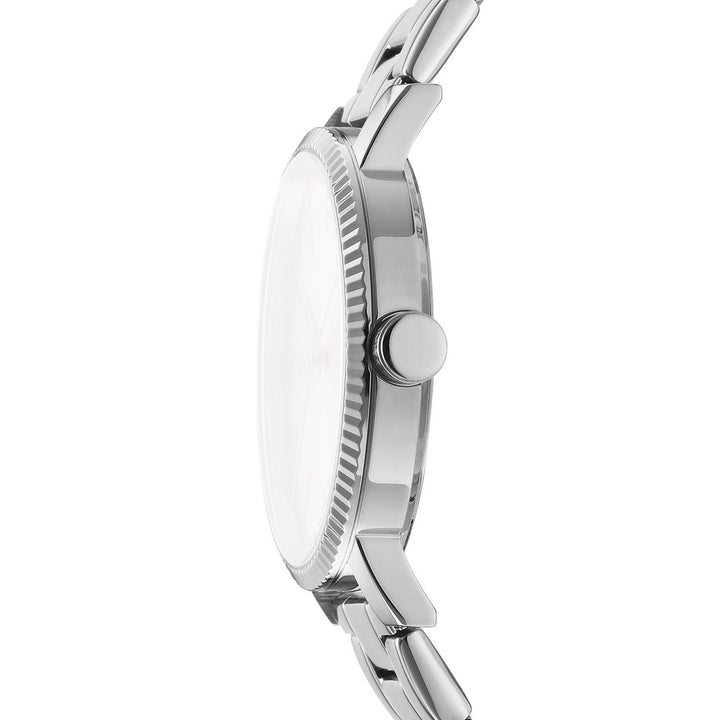 Soho Maxi Quartz Silver Round Dial Women's Watch - DK1L034M0035