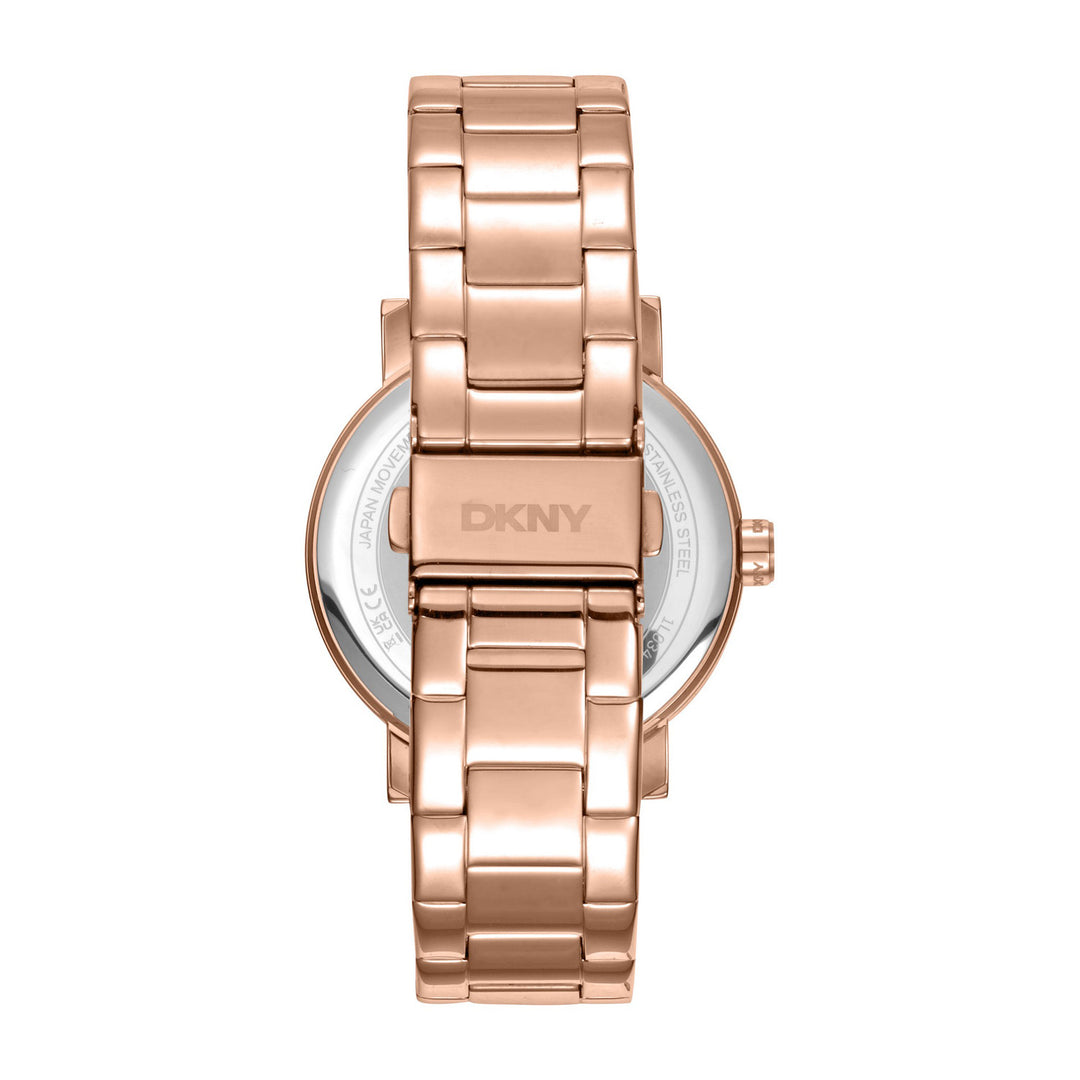 Soho Maxi Quartz Rose Gold Round Dial Women's Watch - DK1L034M0065