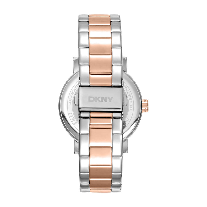 Soho Maxi Quartz Silver Round Dial Women's Watch - DK1L034M0085