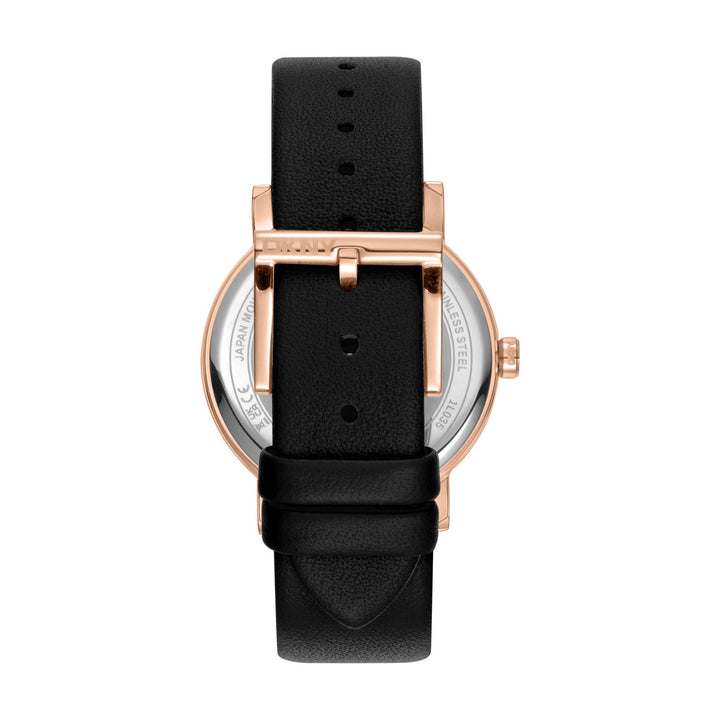 Soho Logo Quartz Silver Round Dial Women's Watch - DK1L035L0035