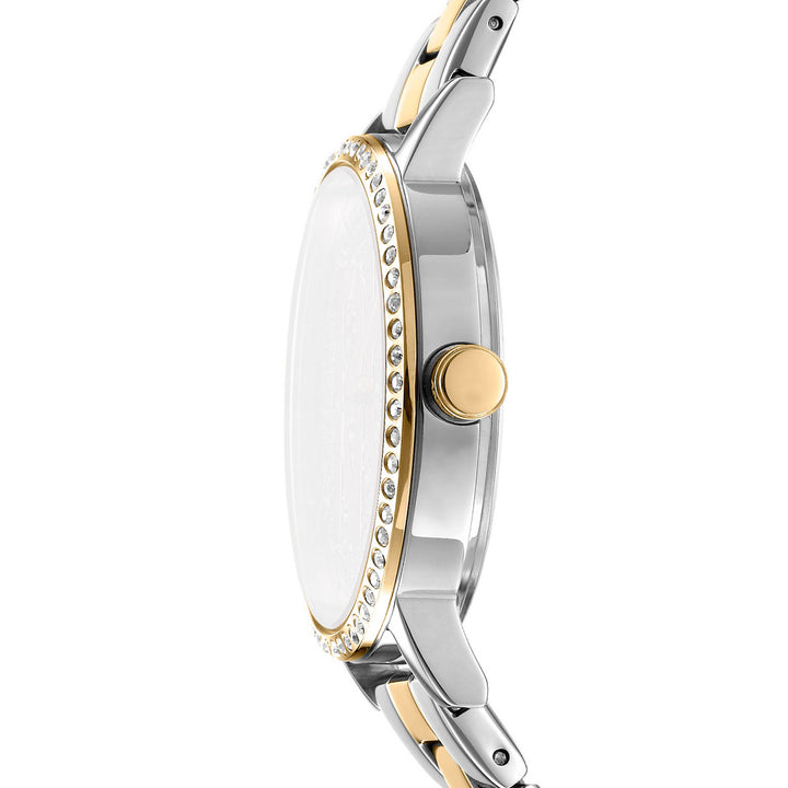 Soho Logo Quartz Green Round Dial Women's Watch - DK1L035M0085