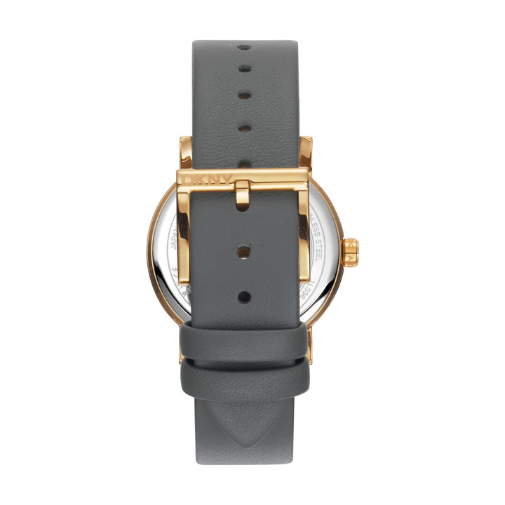 Soho Midi Quartz Silver Round Dial Women's Watch - DK1L036L0025