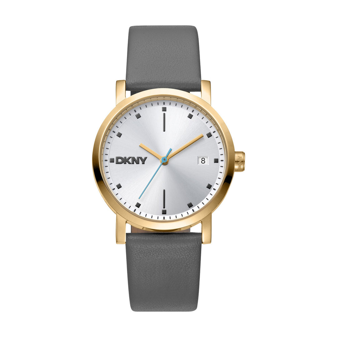 Soho Midi Quartz Silver Round Dial Women's Watch - DK1L036L0025