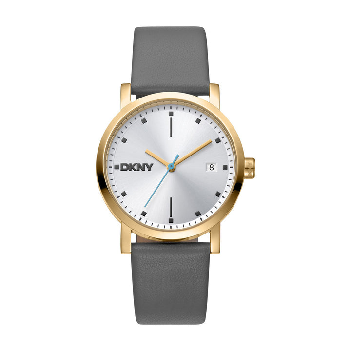 Soho Midi Quartz Silver Round Dial Women's Watch - DK1L036L0025