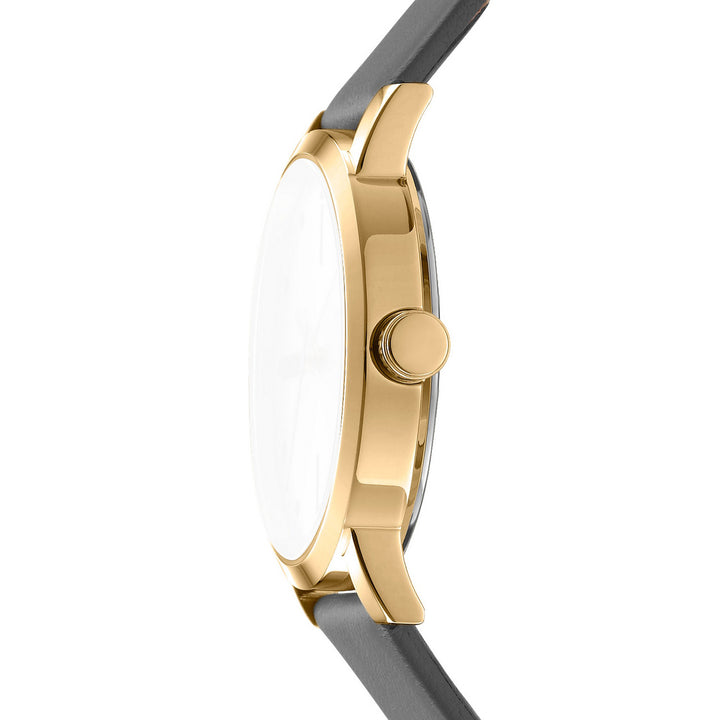 Soho Midi Quartz Silver Round Dial Women's Watch - DK1L036L0025