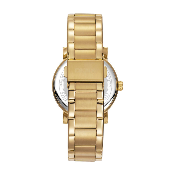 Soho Midi Quartz Gold Round Dial Women's Watch - DK1L036M0065