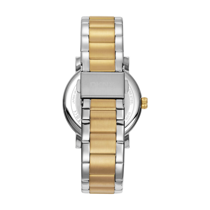 Soho Midi Quartz Silver Round Dial Women's Watch - DK1L036M0085