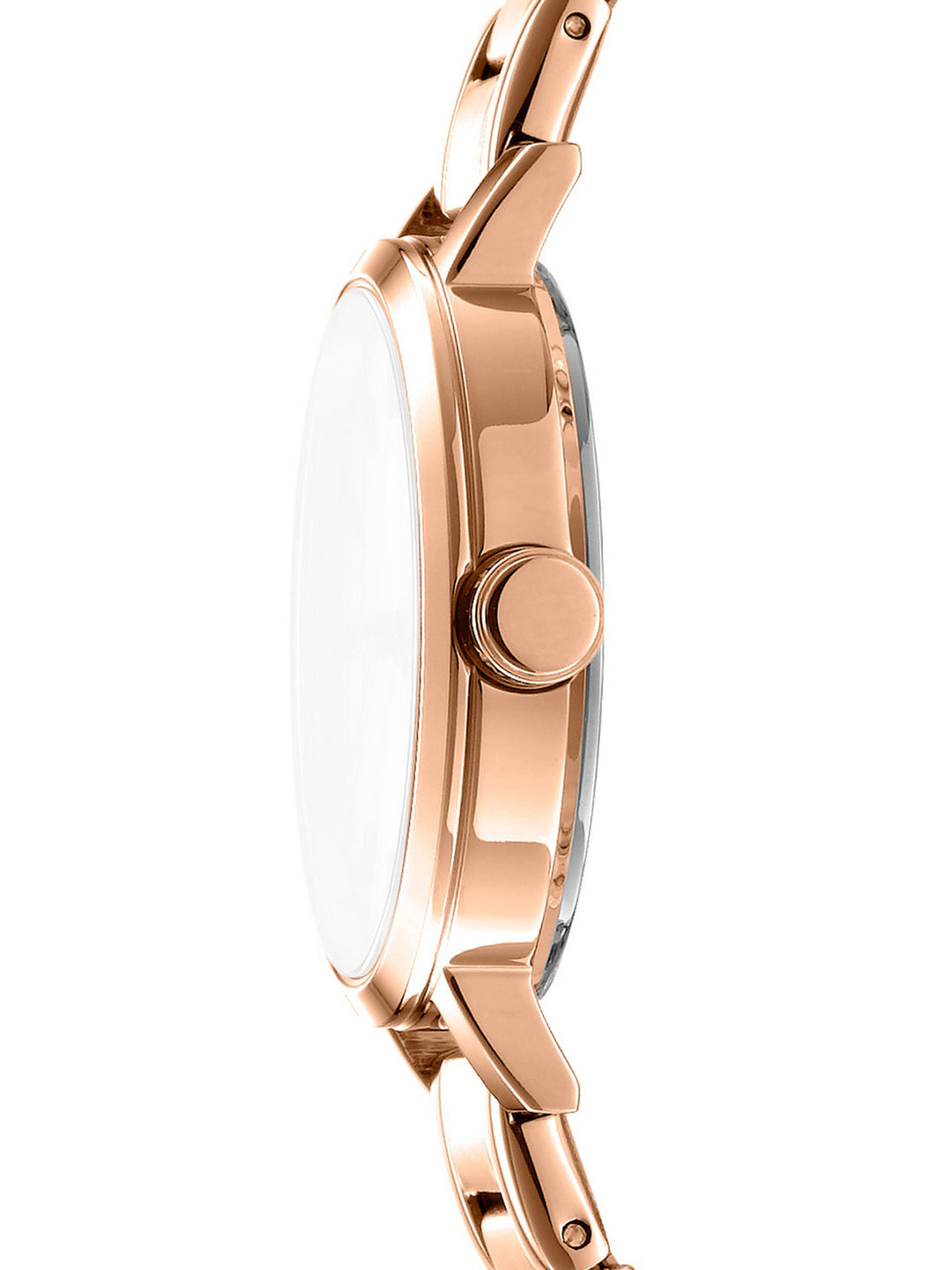 Soho Glitz Quartz Silver Round Dial Women's Watch - DK1L038M0065
