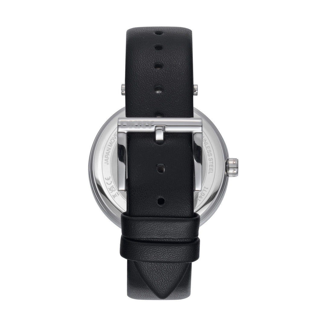 Essential Logo Quartz White Round Dial Women's Watch - DK1L041L0015
