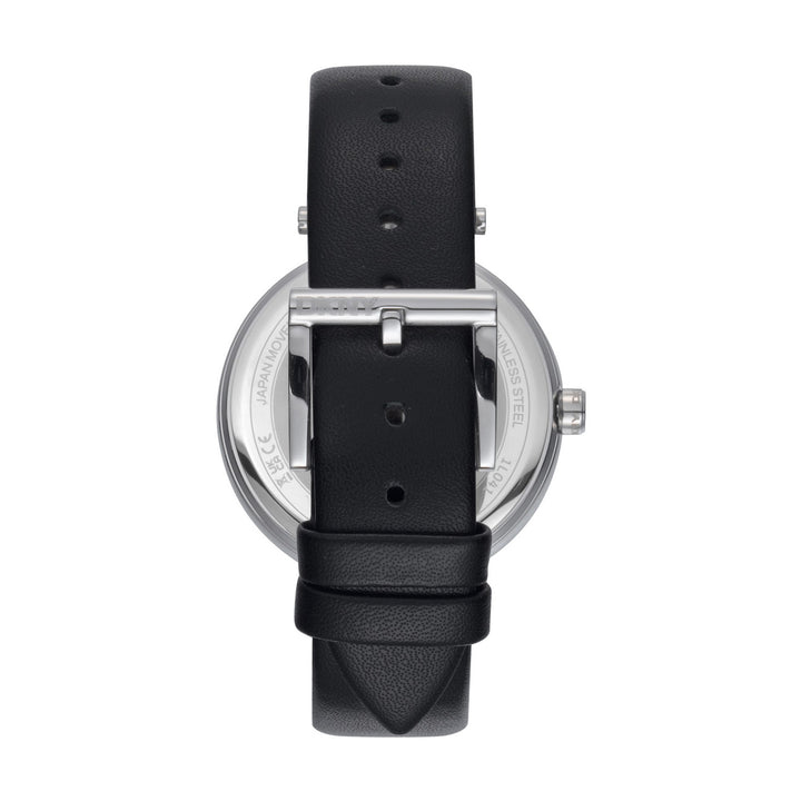 Essential Logo Quartz White Round Dial Women's Watch - DK1L041L0015